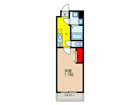 インペリア今福南の物件間取画像